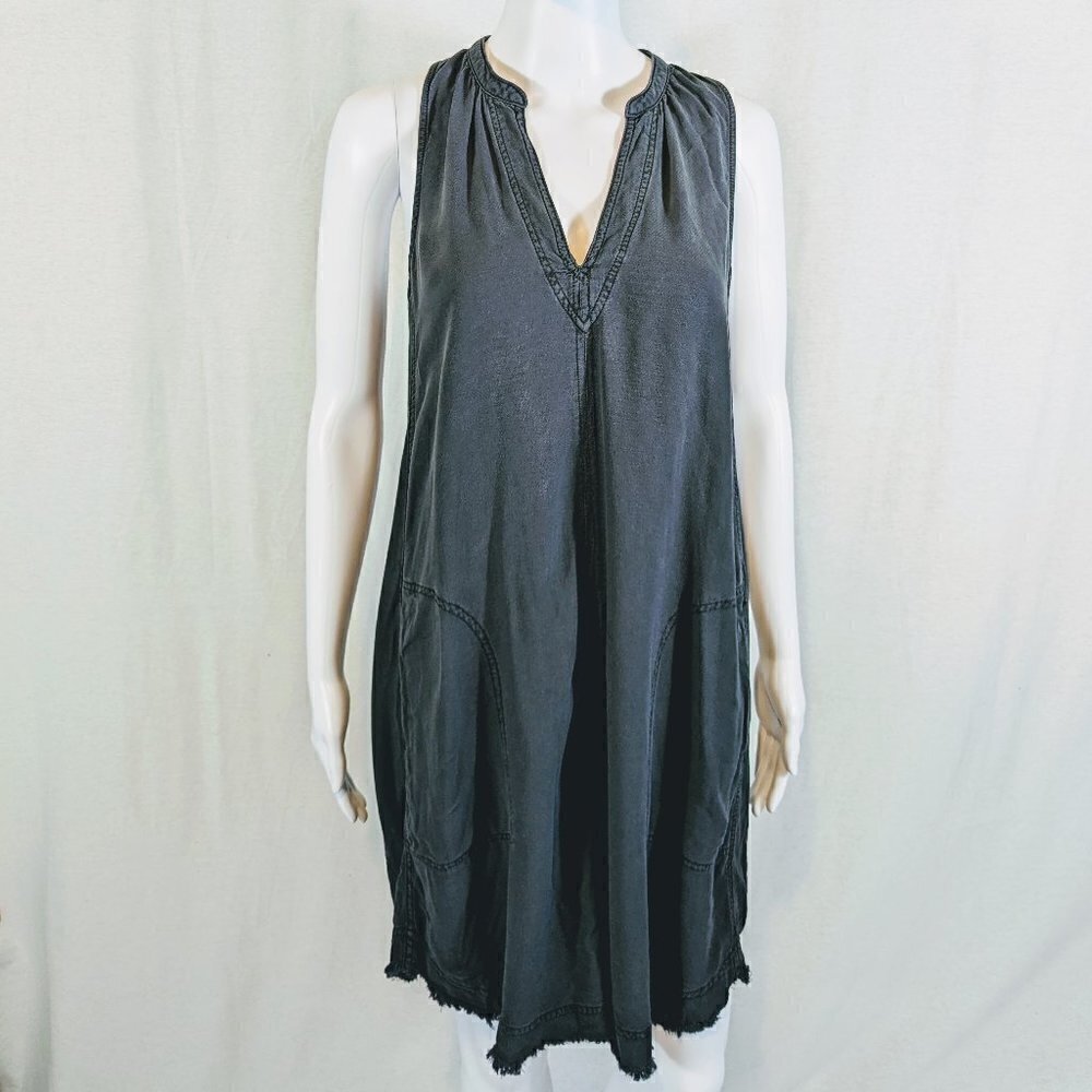Splendid Collection Dark Gray Sleeveless Casual Dress Women's Size Small